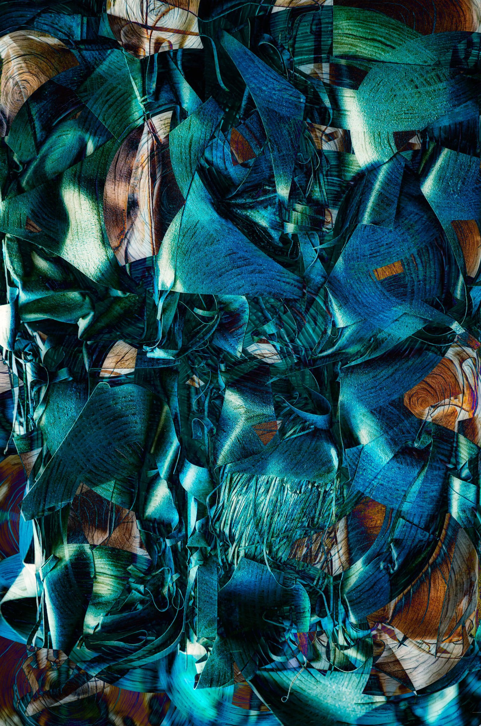 Fotografika – Błyskotki - Dynamiczny chaos i energia zamknięte w kompozycji przypominającej rozbite lustro lub klejnot.