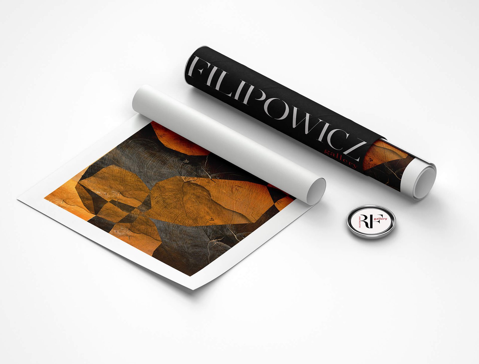 Cross section I by Ryszard Filipowicz, wydruk i tuba transportowa