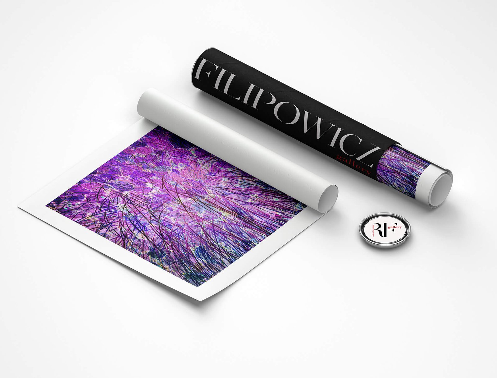 Fireworks by Ryszard Filipowicz wydruk i tuba transportowa z logo