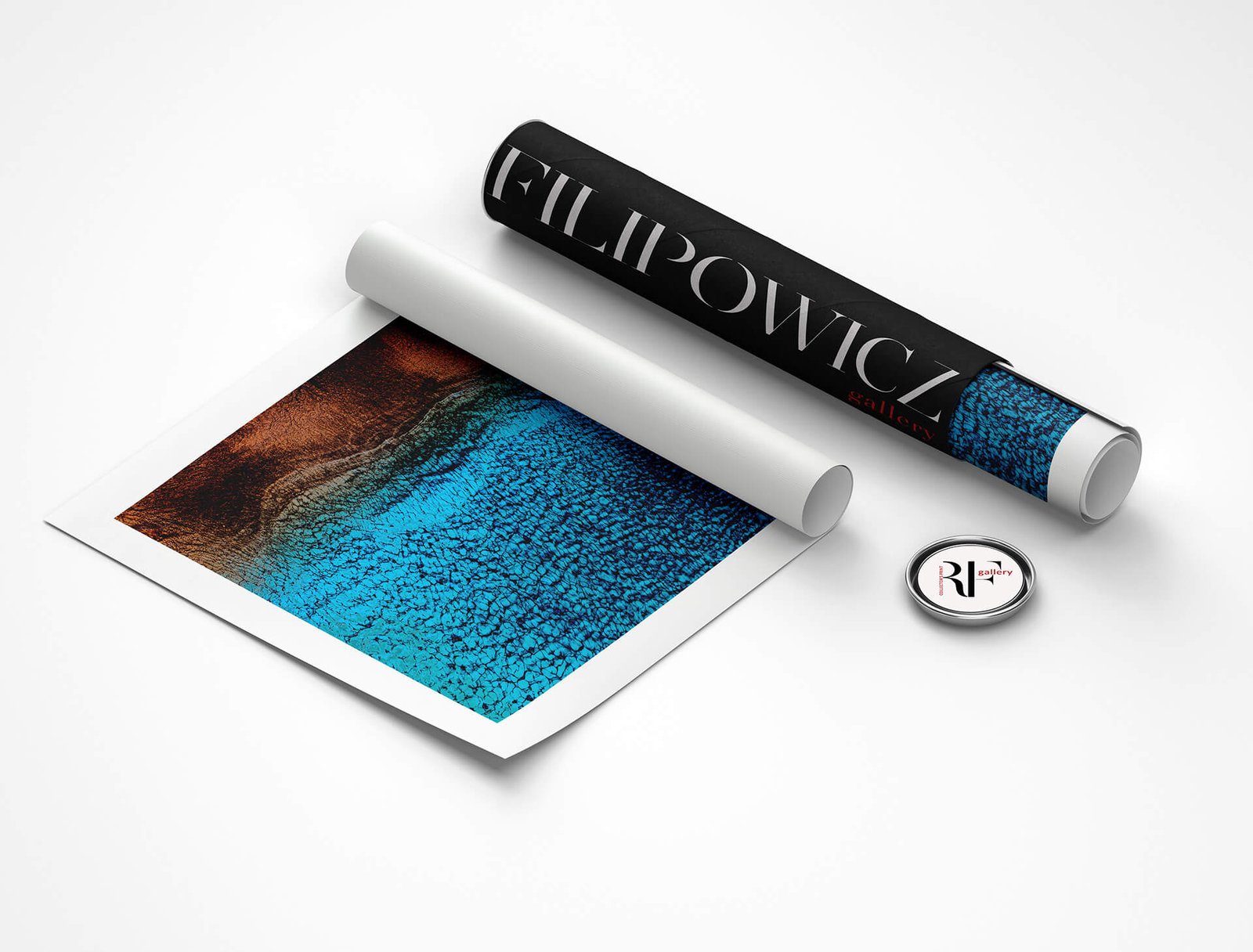 Kolobrzeg is cool! by Ryszard Filipowicz wydruk i tuba transportowa z logo