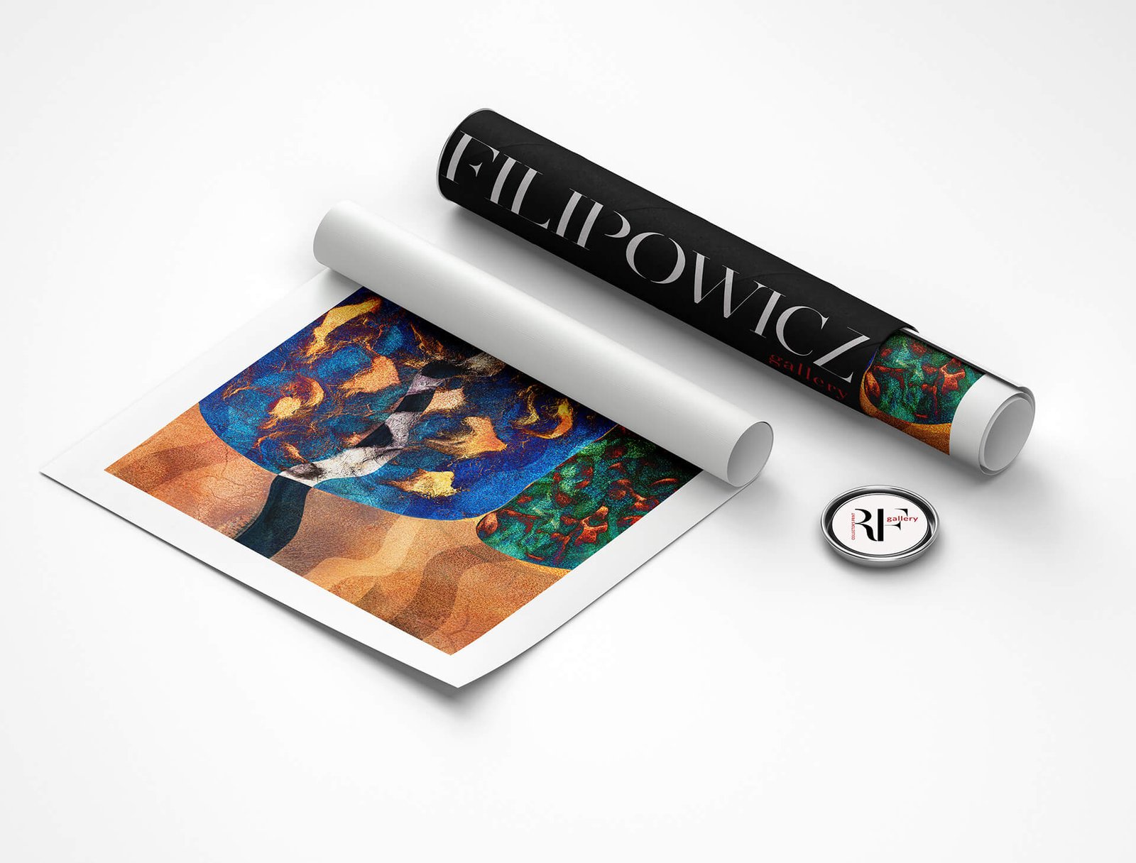 Sad by Ryszard Filipowicz wydruk i tuba transportowa z logo