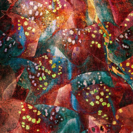 Świetliki - fotografika Świetliste punkty na ciekawym tle.