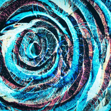 Whale’s eye - fotografika Koncentryczne kręgi o niezwykle bogatej, surowej fakturze.