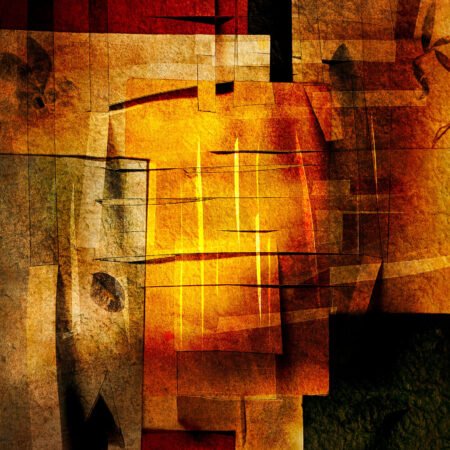 Wycinanki - fotografika Kubistyczny montaż, w którym przenikają się różnorodne kształty i faktury – papieru, drewna i płótna.